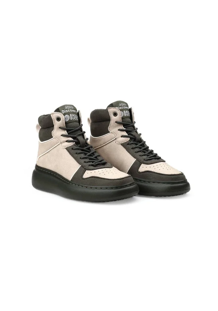 Bacca Bucci OLIVE Discovery Noir Women’s High-Top Sneakers for Women | Best Price UAE